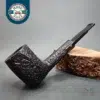 Charatans Make 652 DC Sandblasted Panel Estate Briar Pipe, Lane Era
