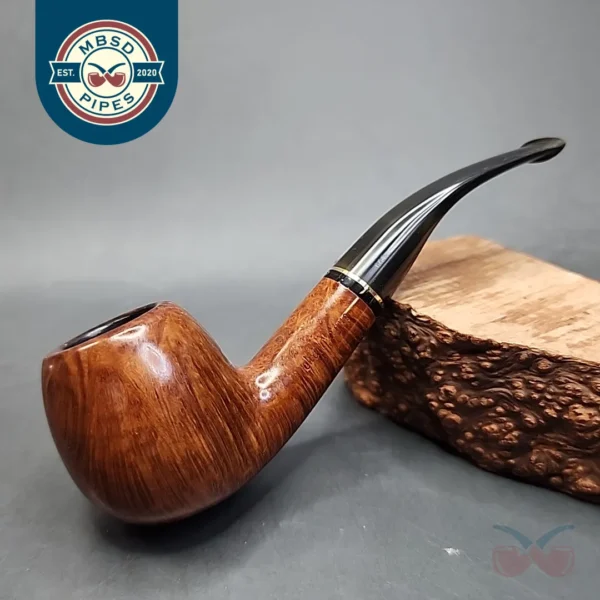 Savinelli Champagne 626, Smooth Bent Apple Estate Briar Pipe, 9mm [SOLD OUT]