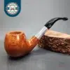 Viking Classic Bent Apple Sitter Estate Briar Pipe, Unsmoked [SOLD OUT]