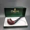 Chacom Volute Sandblasted Cobra Estate Briar Pipe, Unsmoked - Image 3