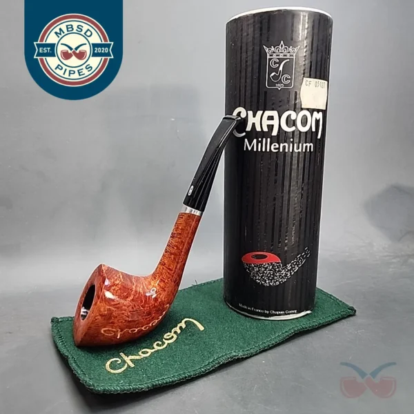 Chacom Millennium Smooth Horn Estate Briar Pipe, Unsmoked [SOLD OUT] - Image 3