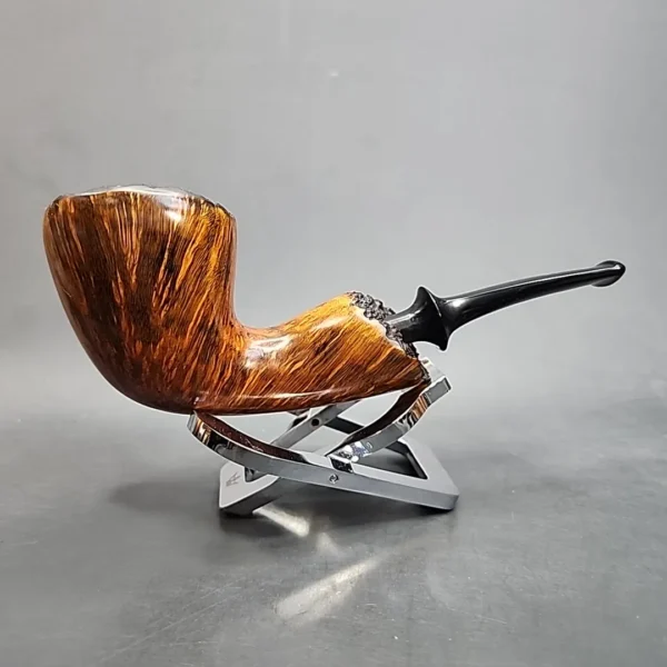 Bennie Joe Pipes Smooth Freehand Handmade Briar Pipe, New [SOLD OUT] - Image 3