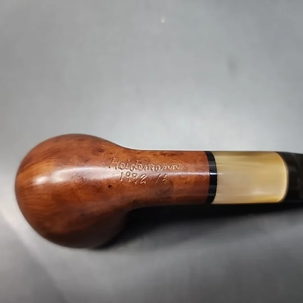 Heidemann 1992 Smooth Slightly Bent Dublin Estate Briar Pipe [SOLD OUT] - Image 3
