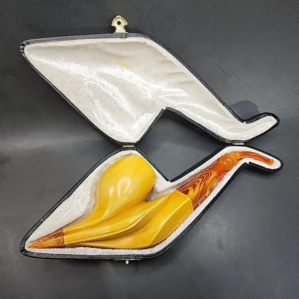 Jumbo Sadik Yanik Block Meerschaum Pipe [SOLD OUT] - Image 3
