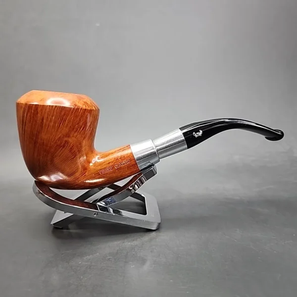 Viking Classic Smooth Bent Dublin Estate Briar Pipe, Unsmoked [SOLD OUT] - Image 3