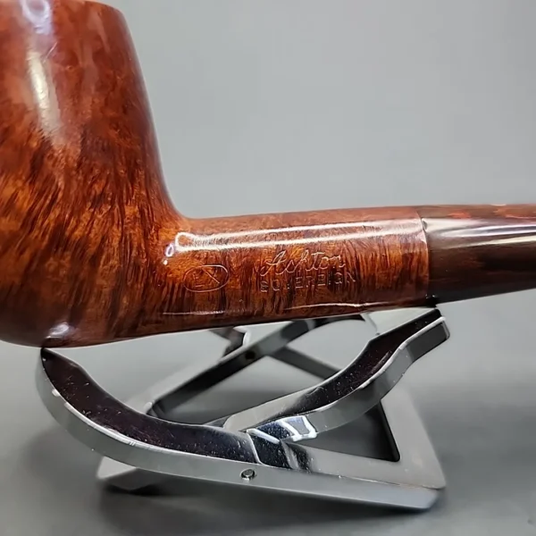 Taylor Era Ashton Sovereign LX Smooth Straight Billiard Estate Briar Pipe - Image 3