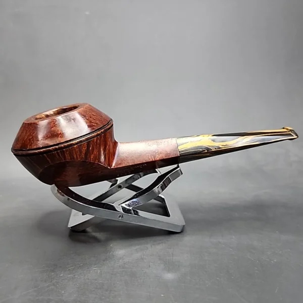 Keresaspa 7758 Smooth Straight Bulldog Estate Briar Pipe [SOLD OUT] - Image 3