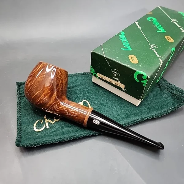 Chacom Trekking 263 Smooth Straight Apple Estate Briar Pipe Unsmoked, 9mm / Adapter - Image 3