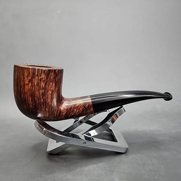 Sean Reum Pipes Smooth Bent Dublin Handmade Briar Pipe, New - Image 3