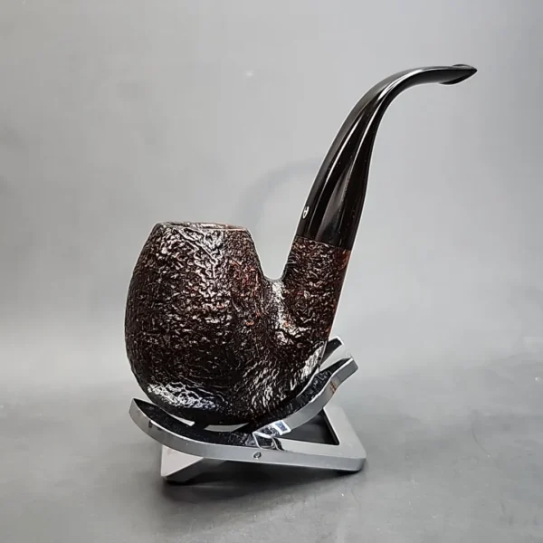Astleys Full Bent Sandblasted Egg Estate Briar Pipe [SOLD OUT] - Image 3