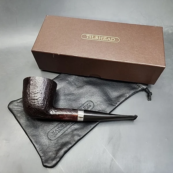 James Upshall Handmade Magnum-sized Straight Dublin Estate Briar Pipe, Unsmoked [SOLD OUT] - Image 3