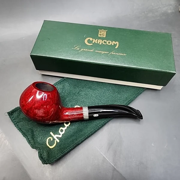Chacom Ascot 871 Smooth Author Estate Briar Pipe, Unsmoked [SOLD OUT] - Image 3