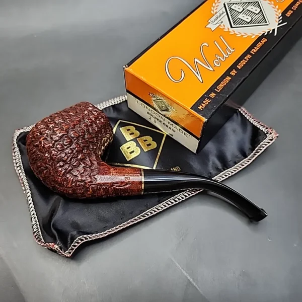 BBB Bolder Grain 20 Estate Bent Brandy Briar Pipe, Unsmoked [SOLD OUT] - Image 3