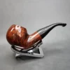 Roma Smooth Bent Estate Briar Pipe Unsmoked, 9mm, Adapter - Image 3
