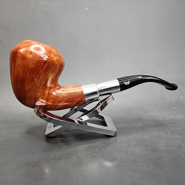 Viking Classic Smooth Bent Rhodesian Estate Briar Pipe, Unsmoked [SOLD OUT] - Image 3