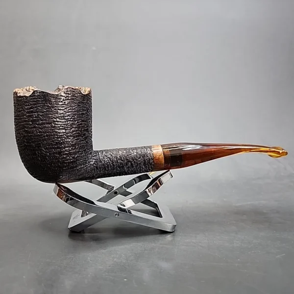 Jack Howell Rusticated Dublin Estate Briar Pipe [SOLD OUT] - Image 3