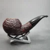Ryan Alden Ace Sandblasted Bent Author Estate Briar Pipe [SOLD OUT] - Image 3