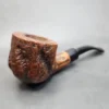 Custombilt Lookalike Rusticated Bent Pot Estate Briar Pipe - Image 3