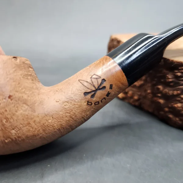 Morgan Bones Bent Apple Briar Pipe, New [SOLD OUT] - Image 3