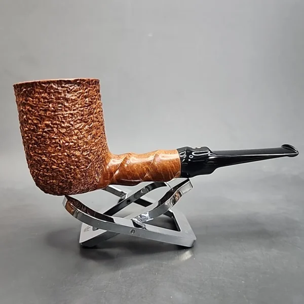 Radice Rind GO Spiral Shank Billiard Estate Briar Pipe, Italian Estates [SOLD OUT] - Image 3