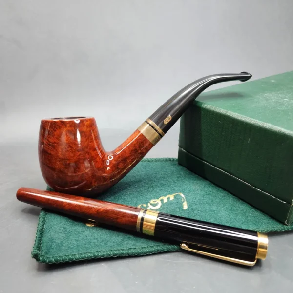 Chacom Inspire Pipe and Briar Pen Set, Estate Briar Pipe, Unsmoked [SOLD OUT] - Image 3