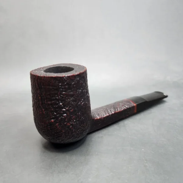 WO Larsen Sandblasted Straight Billiard Estate Briar Pipe, Unsmoked [SOLD OUT] - Image 3