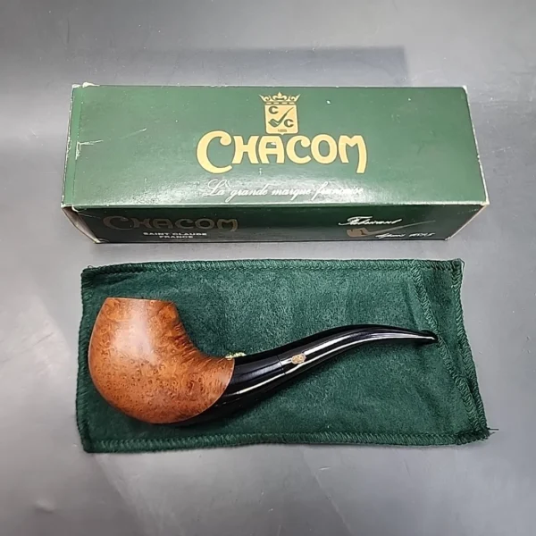 Chacom Volute Smooth Cobra Estate Briar Pipe, Unsmoked - Image 3
