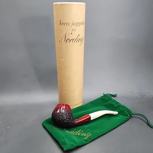 Nording 2000 Hunter Wild Boar Pipe Bent Brandy Estate Briar Pipe, Unsmoked [SOLD OUT] - Image 3