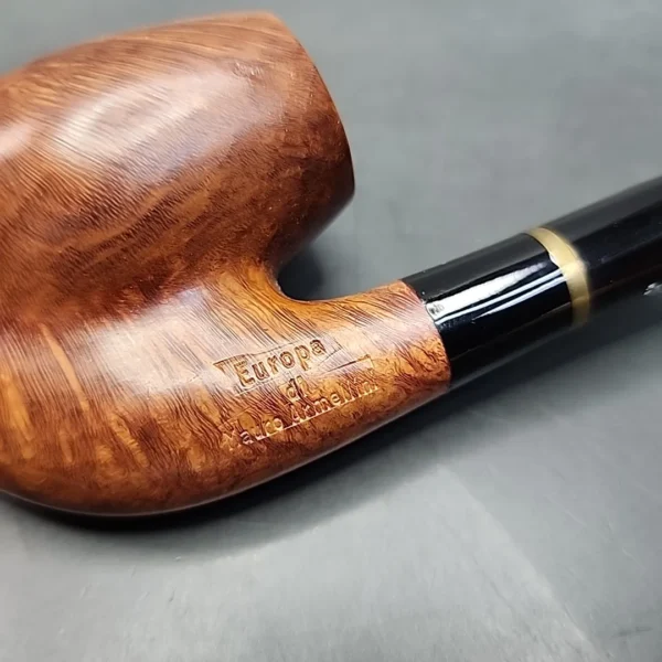 Mauro Armellini Europa Smooth Cavalier Estate Briar Pipe [SOLD OUT] - Image 3