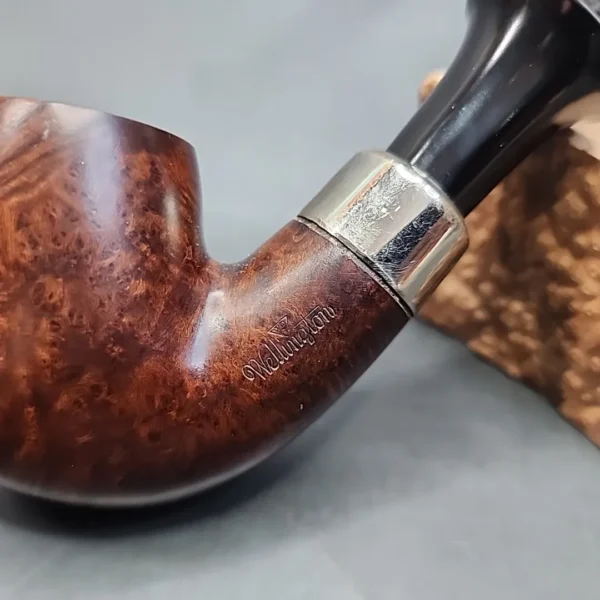 WDC Jumbo Wellington Bent Estate Briar Pipe - Image 3