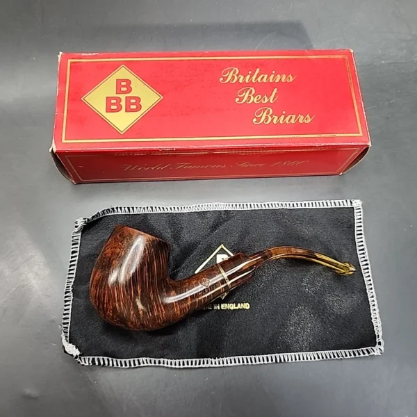 BBB Tasman 4278 Smooth Bent Billiard Estate Briar Pipe, Unsmoked [SOLD OUT] - Image 3