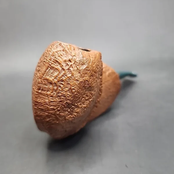 La Biota Sandblasted Blowfish Handmade Briar Pipe, New - Image 4