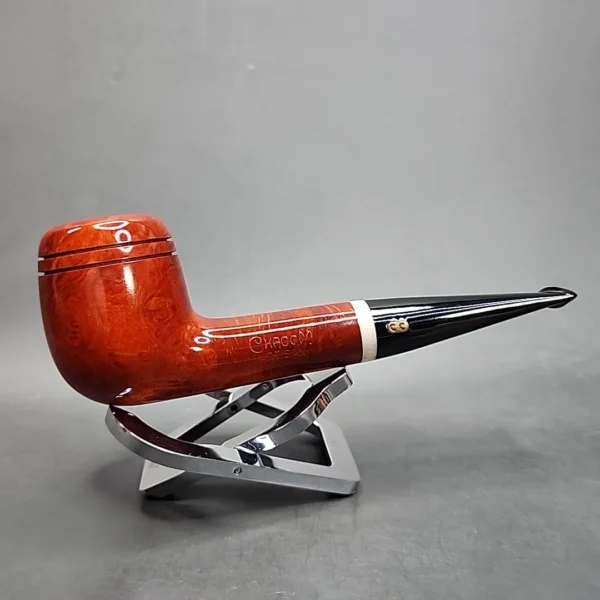 Chacom Artisan 409 Smooth Rhodesian Liverpool Estate Briar Pipe, Unsmoked - Image 4