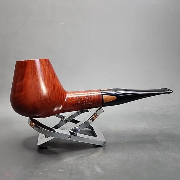 Vauen by Barontini 64, Smooth Straight Brandy Estate Briar Pipe, Unsmoked, 9mm - Image 4
