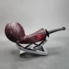 Nathan Armentrout Sandblasted Danish Apple Handmade Briar Pipe, New [SOLD OUT] - Image 4