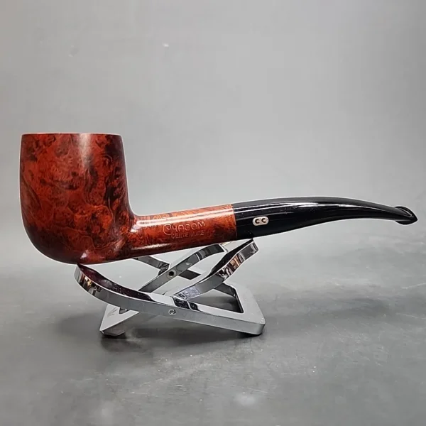 Chacom Centenaire 866 Bent Billiard Estate Briar Pipe, Unsmoked [SOLD OUT] - Image 4