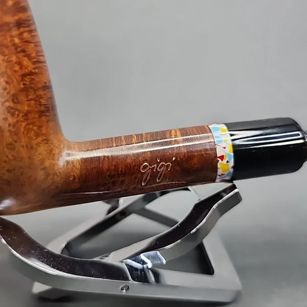 Gigi Giant, Smooth Lovat Estate Briar Pipe, Unsmoked, 9mm [SOLD OUT] - Image 4