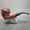 Prince of Wales by GBD Rusticated Bent Rhodesian Estate Briar Pipe, Unsmoked [SOLD OUT] - Image 4