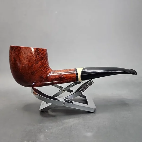 Vauen Nova 33 Smooth Bent Pot Estate Briar Pipe, Unsmoked, 9mm [SOLD OUT] - Image 4