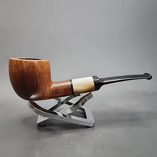 Heidemann 1992 Smooth Slightly Bent Dublin Estate Briar Pipe [SOLD OUT] - Image 4