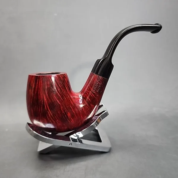 Orlik Rose 21478 Smooth Bent Billiard Estate Briar Pipe, Unsmoked [SOLD OUT] - Image 4