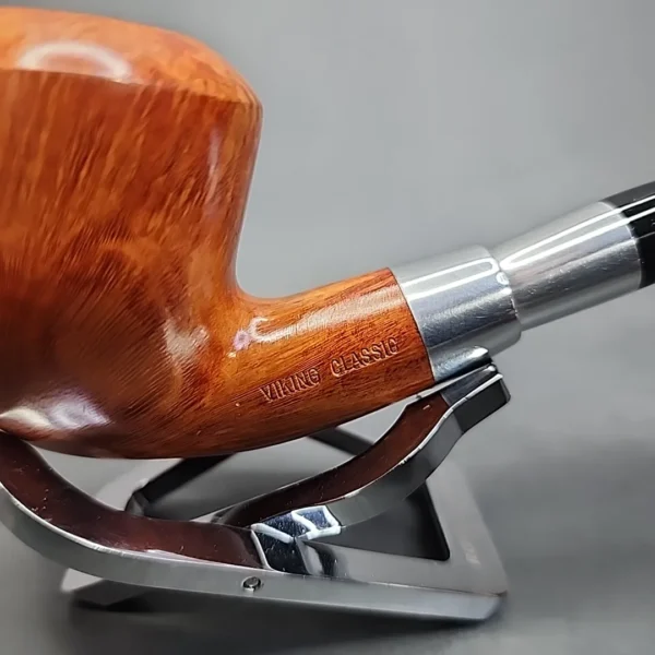 Viking Classic Smooth Bent Dublin Estate Briar Pipe, Unsmoked [SOLD OUT] - Image 4