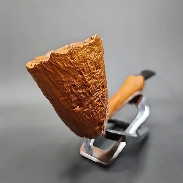 Piero Vitale Sandblasted Freehand Estate Briar Pipe, Italian Estates [SOLD OUT] - Image 4