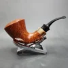 S Bang 8 Copenhagen Smooth Bent Horn Estate Briar Pipe [SOLD OUT] - Image 4