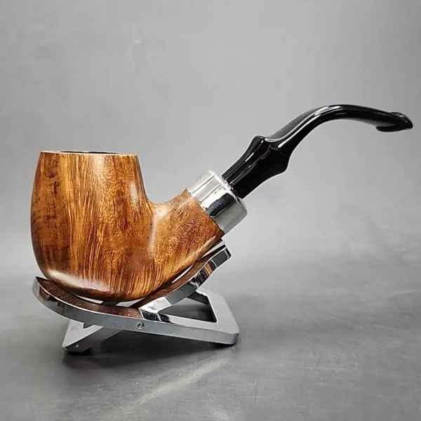 Peterson Premier 307 Smooth Bent Billiard Estate Briar Pipe, Unsmoked [SOLD OUT] - Image 4