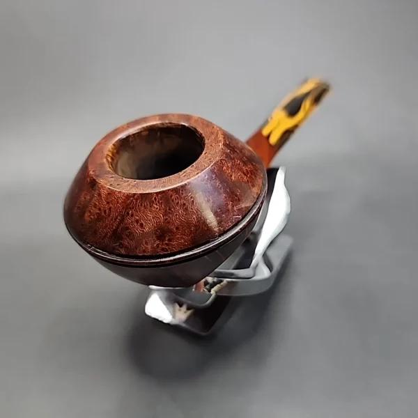 Keresaspa 7758 Smooth Straight Bulldog Estate Briar Pipe [SOLD OUT] - Image 4
