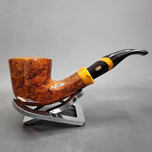 Chacom Richmond 403 Smooth Bent Dublin Estate Briar Pipe, Unsmoked [SOLD OUT] - Image 4