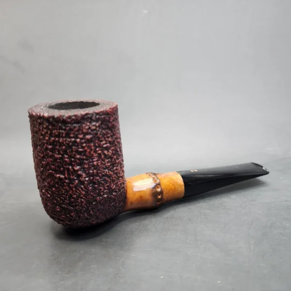 Radice Rind G, Rusticated Stacked Pot Estate Briar Pipe [SOLD OUT] - Image 4