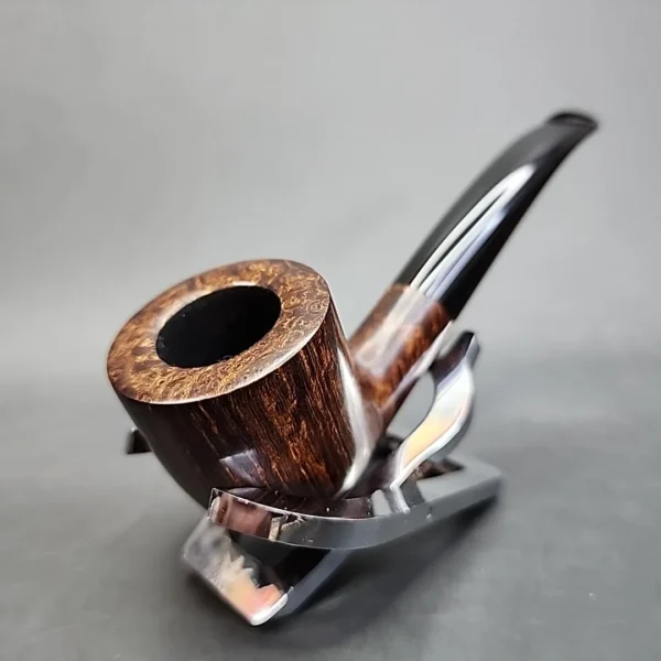 Sean Reum Pipes Smooth Bent Dublin Handmade Briar Pipe, New - Image 4