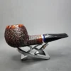 Vauen 412 McRooty Rusticated Straight Apple Estate Briar Pipe, Unsmoked, 9mm [SOLD OUT] - Image 4